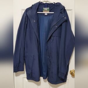 Eastern Mountain Sports Dark Blue Raincoat